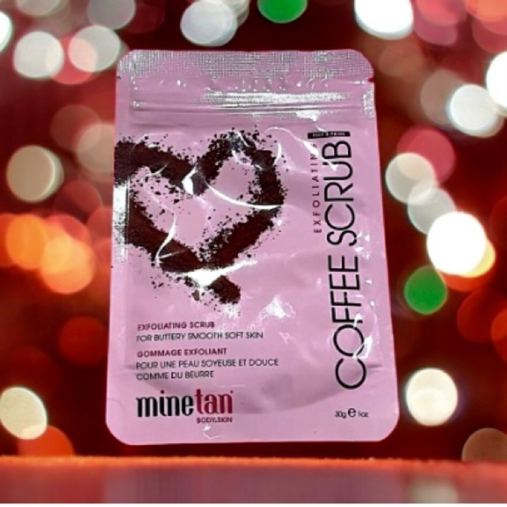 Minetan Exfoliating Body Scrub, Coffee Body Scrub for Buttery Smooth Soft Skin